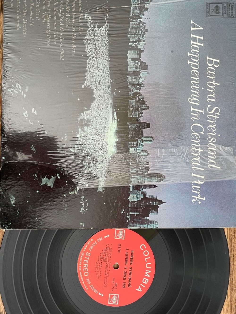 Barbara Streisand - A Happening In Central Park - Vinyl LP Vintage 1968 ID-28755